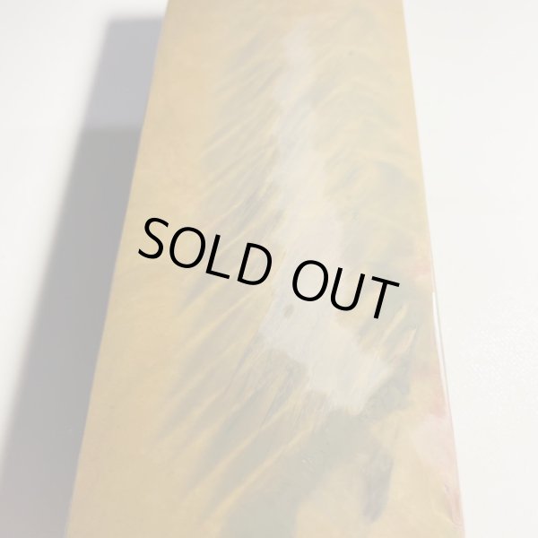 Photo3: Japanese naturalwhetstone Ohira 色物 黄色系  30type full Lv3  1525g (3)