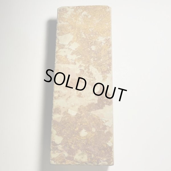 Photo5: Japanese naturalwhetstone Ohira 色物 黄色系  30type full Lv3  1525g (5)